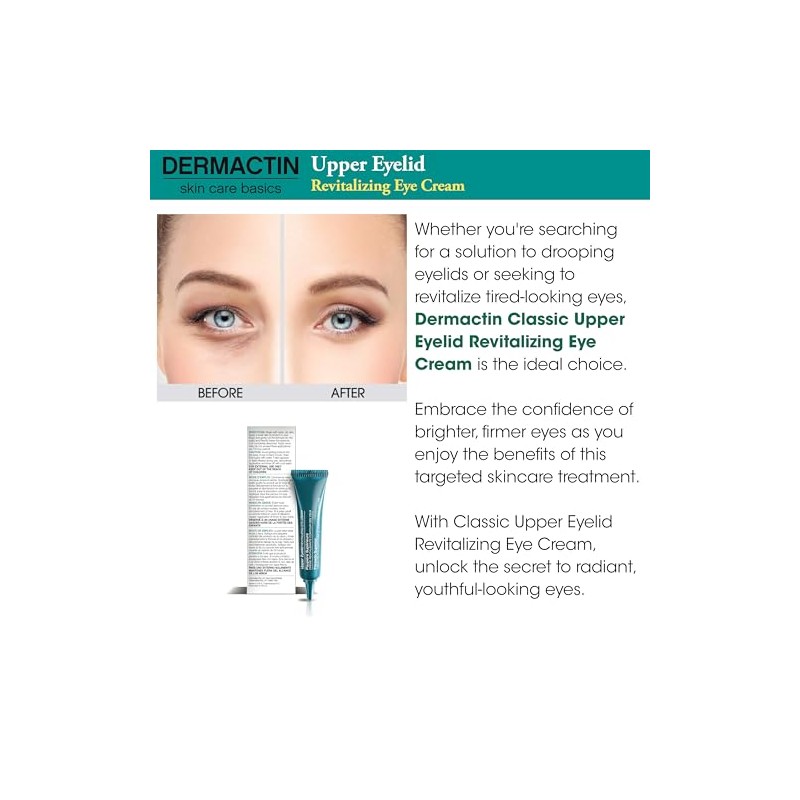 Dermactin Crema Revitalizante Clásica Para El Contorno De Ojos Del