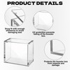 YEXEXINM 3 Pack Acrylic Magnetic Case Compatible with Booster Boxes,