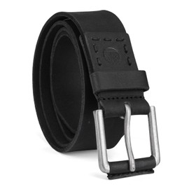 Timberland Men's Big and Tall 40Mm Pull Up Leather Belt, Black, 56