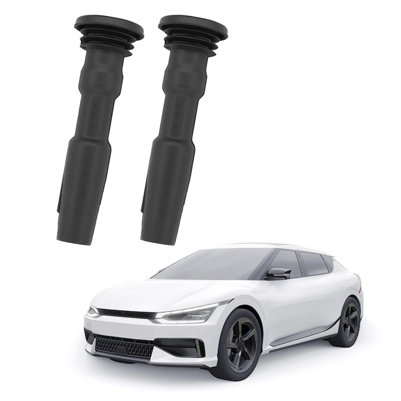 Orivin 4Pcs Ignition Coil Rubber Boot Socket, Car Ignition Coil
