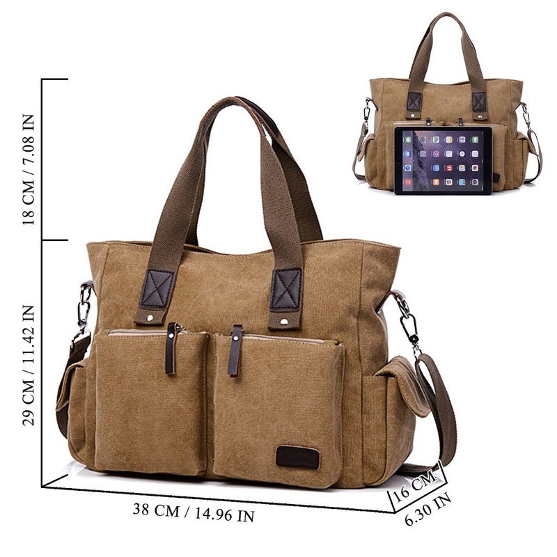 ToLFE Women Top Handle Satchel Handbags Shoulder Bag Messenger Tote