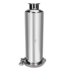 DERNORD 2 Inch Tri-Clamp Filter - SS304 Sanitary Fittings Inline Straight Strainer with 150 Mesh Stainless Steel Screen