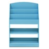 FURINNO KidKanac Bookshelf, Light Blue
