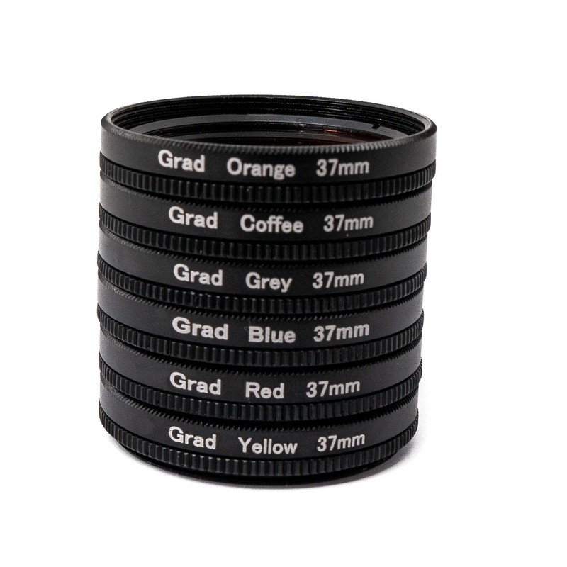 SYSTEM-S Colour Filter Set 37 mm 6 Pieces with Transition