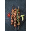 MC -100 Pieces 25cm X3mm Bamboo BBQ Skewers Ideal for