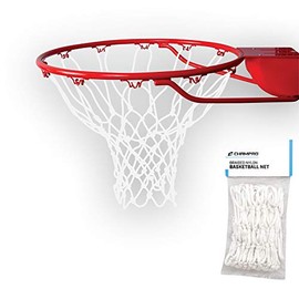 Champro Basketball Net, Braided Nylon (White, 21-Inch)