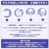 Gaitatu Non-Woven Mask, Individually Packaged, Disposable, 3-Layer Construction, White, Flat