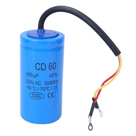 Starting Capacitor, Capacitor 300uf 250v, Electronic Component, CD60 250V 300uf Switching Capacitor Explosion-proof Accessories for Home Appliances