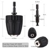 3/8 inch - 24UNF 0.8-10 mm keyless chuck with 1/4