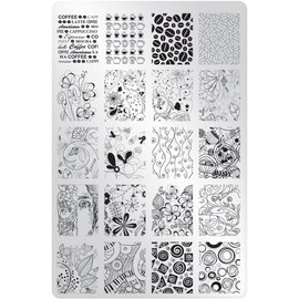 Moyra Stamping Plates #13 "Sweet Dreams Nail Stamping Plate