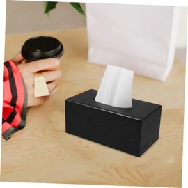 ULTECHNOVO Wooden Tissue Box Holder Vintage Napkin Dispenser Case for Home Office and Hotel Stylish Design for Easy Access Bedroom and Living Room Decor
