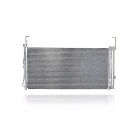Cooling Direct A-C Condenser For/Fit 3030 01-06 Hyundai Santa Fe With Receiver & Dryer
