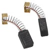 vhbw 2 x Carbon Brushes Motor Carbon Abrasive Carbon 6