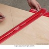 Woodpeckers Woodworking Protractor Head, Inch, Turns Woodpeckers Woodworking Rules Into