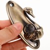 VORCOOL Pair of Swan Style Drapery Curtain Holdbacks Tieback Hooks