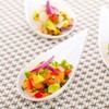 4-inch Tear Drop Appetizer Spoon - 1 oz - White