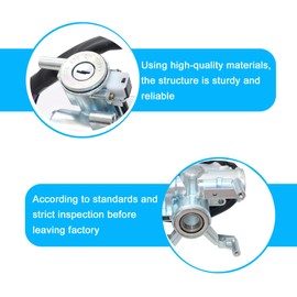 XQSMWF Ignition Lock Cylinder Switch Compatible with Isuzu NPR-HD NPR NQR NRR 4HE1 4HK1 1995-2007 Replace IDL229