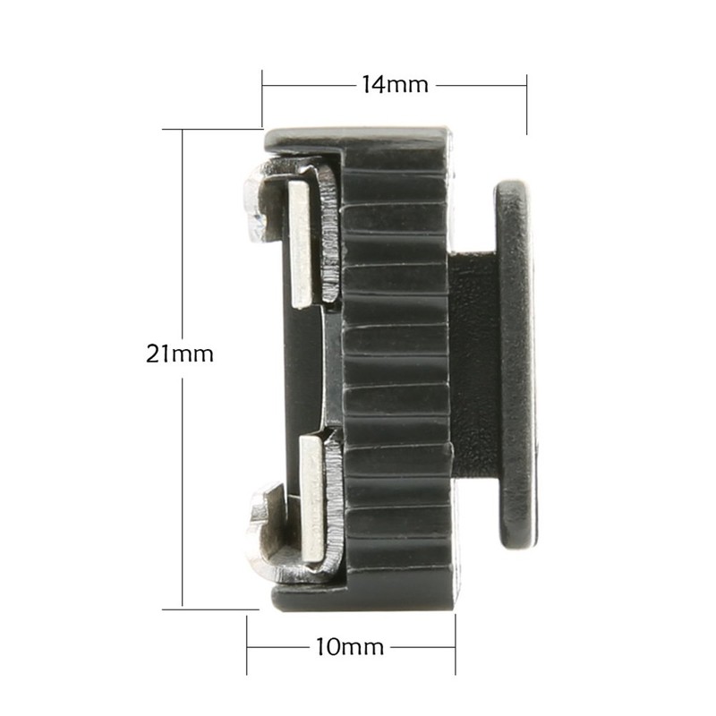 NICEYRIG Hot Shoe Mount Adapter Shoe Adapter SC-6 Standard with