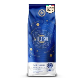 MilleSoli Caffè Espresso Beans - Traditional Roasting in Sicily - Premium Coffee Beans 250 g Bag for Fully Automatic and Portafilter