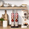 mustry Coffee Syrup Rack for Coffee Bar Accessories, Coffee Syrup