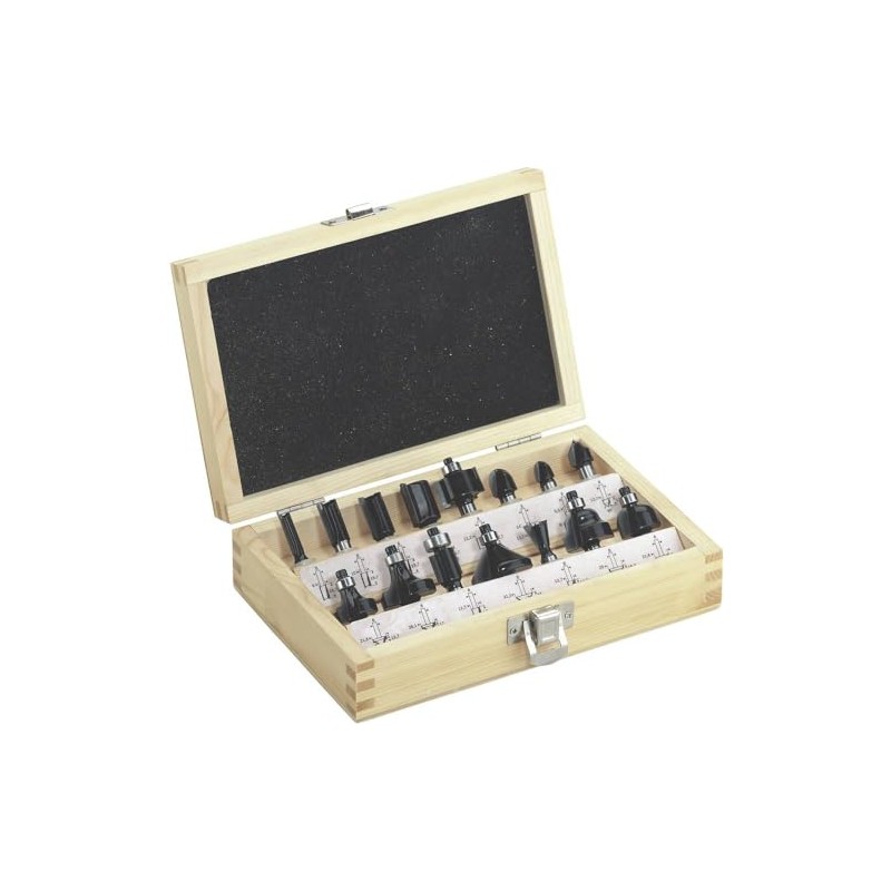 Metabo 631039000 Milling Bur Set 15-Piece