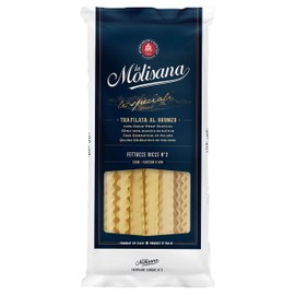 La Molisana Fettucce Ricce N.2, 450g, (Package May Vary)
