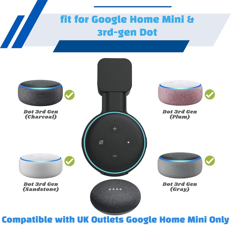 Sintron 2 x Smart Home Speaker Wall Mount for Google