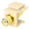 Skywalker RCA Female to RCA Female Keystone Jack Insert (Yellow