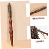 FOMIYES for Blow Drying Heat-resistant Small Round Hair Brush Handle