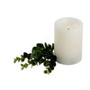 Martha Stewart. Flameless LED, 4 Inch Pillar Candles, Ivory, 2