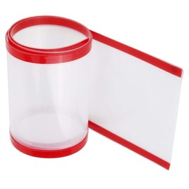 Door Pinch Guard,Safety Door Hinge Protector Cover Finger Pinch Security Guard for Children (Transparent 120 x 17cm / 47.2 x 6.7in)