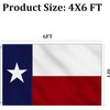 VOLTA Double Sided Texas State Flag 4x6 Feet, Heavy Duty,