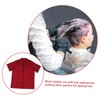 Outanaya Hair Dye Work Clothes Easy to Clean Fashionable Turn-Down