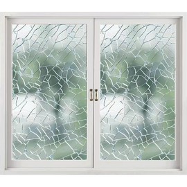 MAKIOTEKO Clear Security Window Film Shatterproof Window Glass Protective Film Transparent Explosion-Proof Glass Film 2mil 17.7inch x16.4 feet