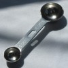 Nagao Tsubamesanjo Extra Thick Double Measuring Spoon, 0.2 fl oz