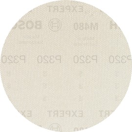 Bosch 5 x Expert M480 Sanding Net (for Paint on Wood, Diameter 125 mm, Grit 320, Professional Accessories, Random Orbital Sander, Orbital Sander)
