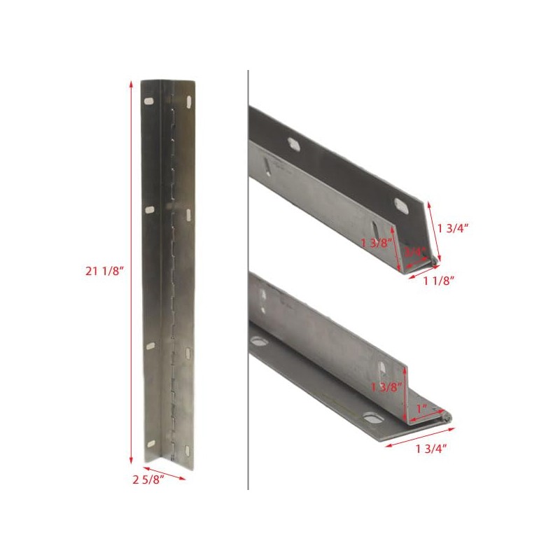 Boat Offset Piano Hinge | 21 1/8 x 2 5/8