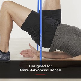 THERABAND High Resistance Bands, Set of 2 Elastic Super Bands for Improving Flexibility, Injury Rehab, & Full Body Workouts, Heavy Duty Stretch Bands for Lifting, 1 Medium & 1 Heavy Band