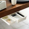 Desk Terrier Hidden Drawer Attached Under Desk Drawer Small Mini Company Desk Decoration Setup Hidden chest of drawers (medium size) 2ea