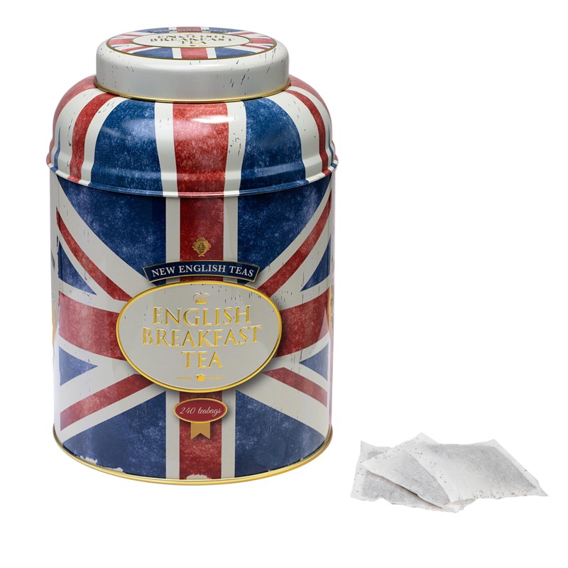 ENGLISH TEAS Black Tea Can Tea Bag, 240 Pieces, Made