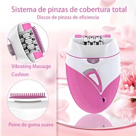 Depiladora elctrica recargable Shaker bikini axilas piernas facial USB                                                                                