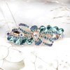 Herbeluemily Barrette, Bijou Stone, Metal Fittings, Hair Clip, Stylish, Adult,