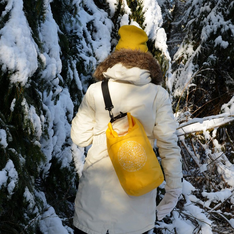 FASports Dry Bag Waterproof with Shoulder Strap, 5L Duffel Bag,
