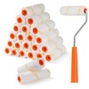 24 Pack Microfiber Paint Roller 4 Inch, Mini Paint Roller