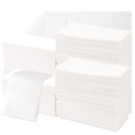 Cowb Manm 200 Linen-Feel Guest Towels Cloth-Like Hand Towels Disposable Bathroom Napkins Thicken Guest Towel Soft, Absorbent 12" x 17" for Bathroom, Kitchen, Wedding Reception or Dinner Party