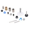 Dual Gear Extruder Assembly Kit 3D Printer Double Gear Hardware