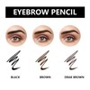 MOTIBACK 12-Count Brow Defining Set with Sharpener (Dark Brown)