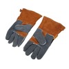 1 Pair Heat Resistant Gloves Separate Fingers Hot Proof Mitts