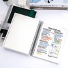Yoment 5 Subject Notebook with Dividers B5 College Ruled Notebooks