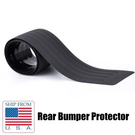 Xukey 90cm Universal Car Rear Trunk Sill Bumper Guard Protector Rubber Pad Cover Strip